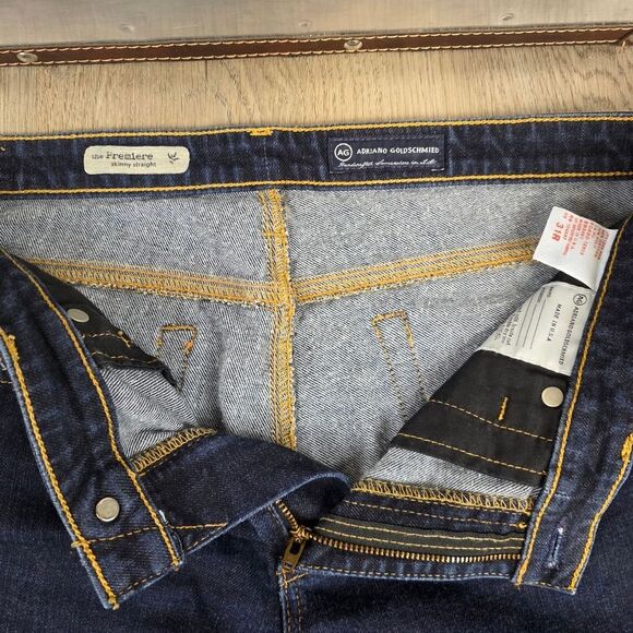 Adriano Goldschmied The Premiere Skinny Straight Jeans Size 31 - Picture 7 of 8
